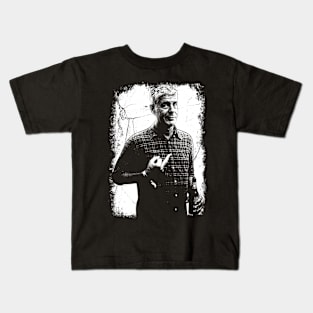 Anthony Bourdain Middle F* Vintage Kids T-Shirt